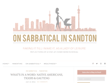 Tablet Screenshot of onsabbaticalinsandton.com